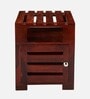 Harvey Bedside Table In Honey Finish
