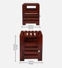Harvey Bedside Table In Honey Finish