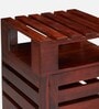 Harvey Bedside Table In Honey Finish