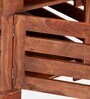 Harvey Bedside Table In Natural Teak Finish