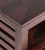 Harvey Bedside Table in Walnut Finish with Drawer