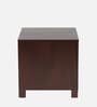 Harvey Bedside Table in Walnut Finish with Drawer