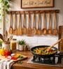 Wooden Cooking Spoon & Spatula Set 10 Pieces