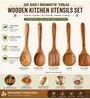 Wooden Cooking Utensils Set of 5