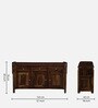 Haslev Sheesham Sideboard In Scratch Resistant Provincial Teak Finish