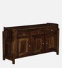 Haslev Sheesham Sideboard In Scratch Resistant Provincial Teak Finish