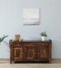 Haslev Sheesham Sideboard In Scratch Resistant Provincial Teak Finish