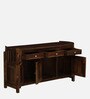 Haslev Sheesham Sideboard In Scratch Resistant Provincial Teak Finish