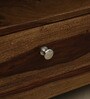 Haslev Sheesham Wood TV Unit In Scratch Resistant Provincial Teak Finish