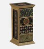 Hasta Solid Wood End Table In Multi-Colour With Drawers