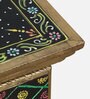 Hasta Solid Wood End Table In Multi-Colour With Drawers