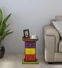 Hasta Solid Wood End Table In Multicolour