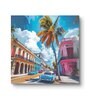 Havana Cuba Mini Canvas Frame