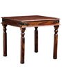 Haveli Sheesham Wood 4 Seater Dining Set in Provincial Teak Finish