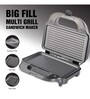 Havells Big Fill Multi Grill 900 Watt Sandwich Maker in Black Colour
