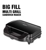 Havells Big Fill Multi Grill 900 Watt Sandwich Maker in Black Colour