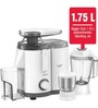 Havells Endura Cresta 500W Juicer Mixer Grinder with 3 Jars
