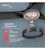 Havells Stealth Air The most silent BLDC fan with Premium Look and Finish, 1200mm BLDC motor and Remote Controlled Ceiling Fan Metallic Black