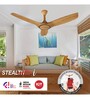 Havells Stealth Wood i 1200mm Ceiling Fan (Pinewood)