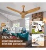 Havells Stealth Wood i 1200mm Ceiling Fan (Pinewood)