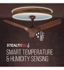 Havells Stealth Wood i 1200mm Ceiling Fan (Walnut)