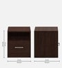 Haven Bedside Table in Brown Colour