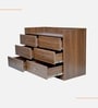Haven Chest of Drawer in Brown Finish