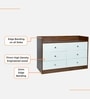 Haven Chest of Drawer in Frosty White Finish