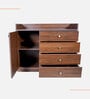 Haven Chest of Drawers in Brown Finish