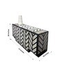 Haven Glory Sideboard in Black and White Finish