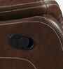 Haven Leatherette 1 Seater Sofa In Dark Brown Colour Haven Leatherette 1 Seater Sofa In Dark Brown Colour