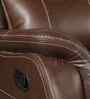 Haven Leatherette 3 Seater Sofa In Dark Brown Colour Haven Leatherette 3 Seater Sofa In Dark Brown Colour