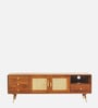 Haven Mango Wood TV Unit In Provincial Teak Finish