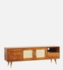 Haven Mango Wood TV Unit In Provincial Teak Finish