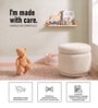 Haven Pouffe In Cream Colour