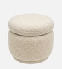Haven Pouffe In Cream Colour