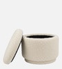Haven Pouffe In Cream Colour
