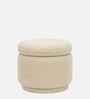 Haven Pouffe In Cream Colour