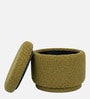 Haven Pouffe In Olive Green Colour