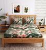 Hawaii Cotton 300TC Double Bedsheet With 2 Pillow Covers