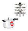 Contura 6.5 Ltr Pressure Cooker with Idli stand