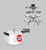 Contura 6.5 Ltr Pressure Cooker with Idli stand