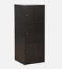 Hayao 3 Door File Cabinet in Wenge Finish