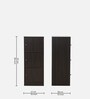 Hayao 3 Door File Cabinet in Wenge Finish