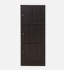 Hayao 3 Door File Cabinet in Wenge Finish