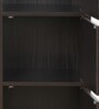 Hayao 3 Door File Cabinet in Wenge Finish