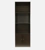Hayao 3 Tier Book Shelf with Cabinet in Wenge Finish