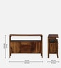 Hayward Sheesham Wood 2 Door Sideboard In Provincial Teak Finish