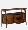 Hayward Sheesham Wood 2 Door Sideboard In Provincial Teak Finish