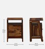 Hayward Sheesham Wood Bedside Table In Provincial